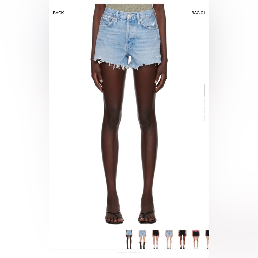 Agolde Parker Jeans Shorts